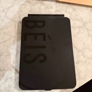 BEIS Light-Up Travel Mirror  in Black